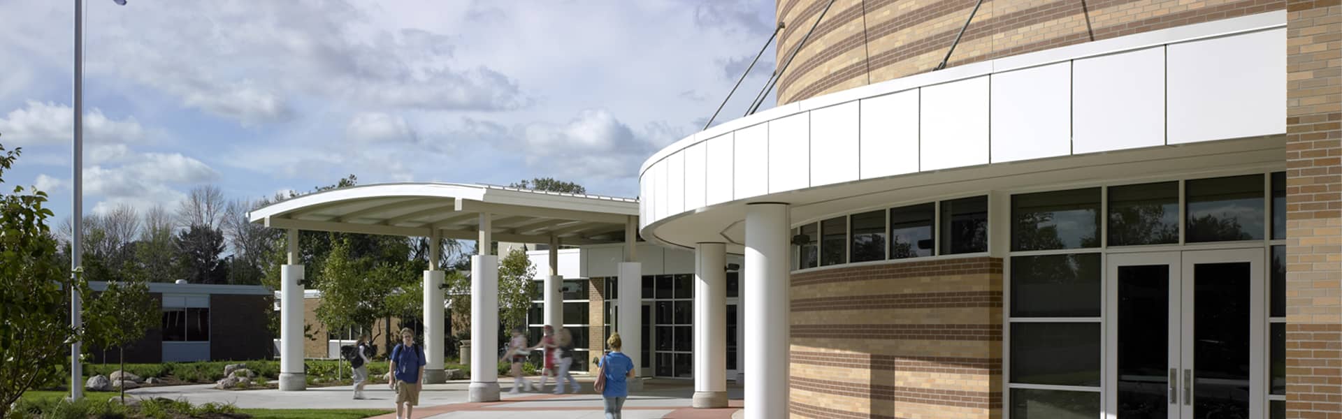 Warren Consolidated Schools building.