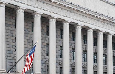 Government building facade.