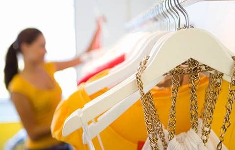 Woman shopping
