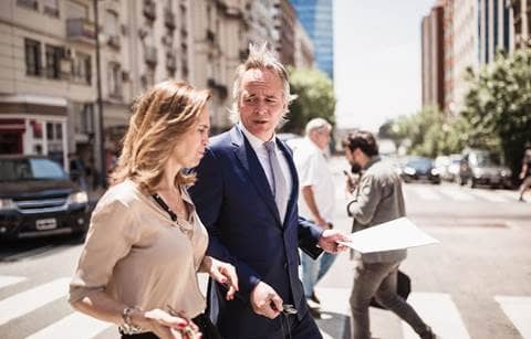 State and local tax professionals crossing the street.