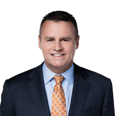 Professional photo of Tom Kinder.